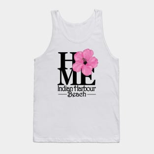 HOME Indian Harbour Beach Pink Hibiscus Tank Top